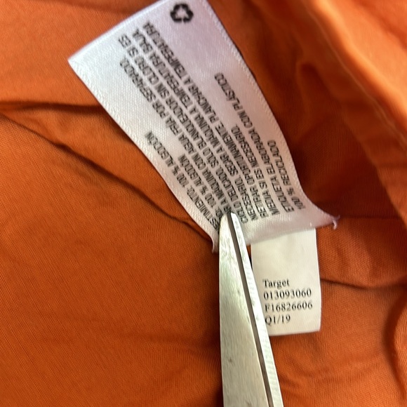 Universal Thread Burnt Orange Dress- size Small - Picture 9 of 10